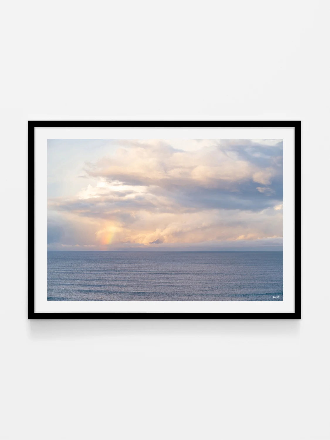 Johanna Beach Clouds and Rainbow