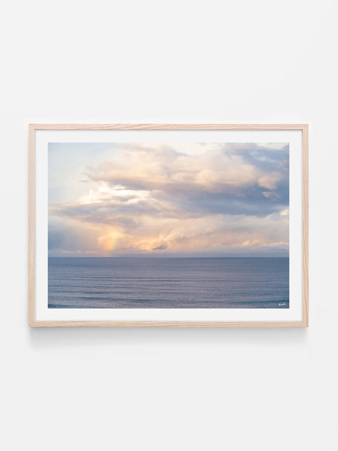 Johanna Beach Clouds and Rainbow