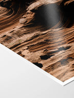 Lake Purrumbete Volcanic Rock Face (Portrait)