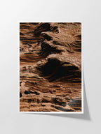 Lake Purrumbete Volcanic Rock Face (Portrait)