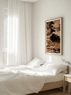 Lake Purrumbete Volcanic Rock Face (Portrait)