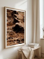 Lake Purrumbete Volcanic Rock Face (Portrait)