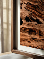 Lake Purrumbete Volcanic Rock Face (Portrait)