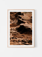 Lake Purrumbete Volcanic Rock Face (Portrait)