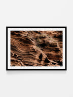 Lake Purrumbete Volcanic Rock Face