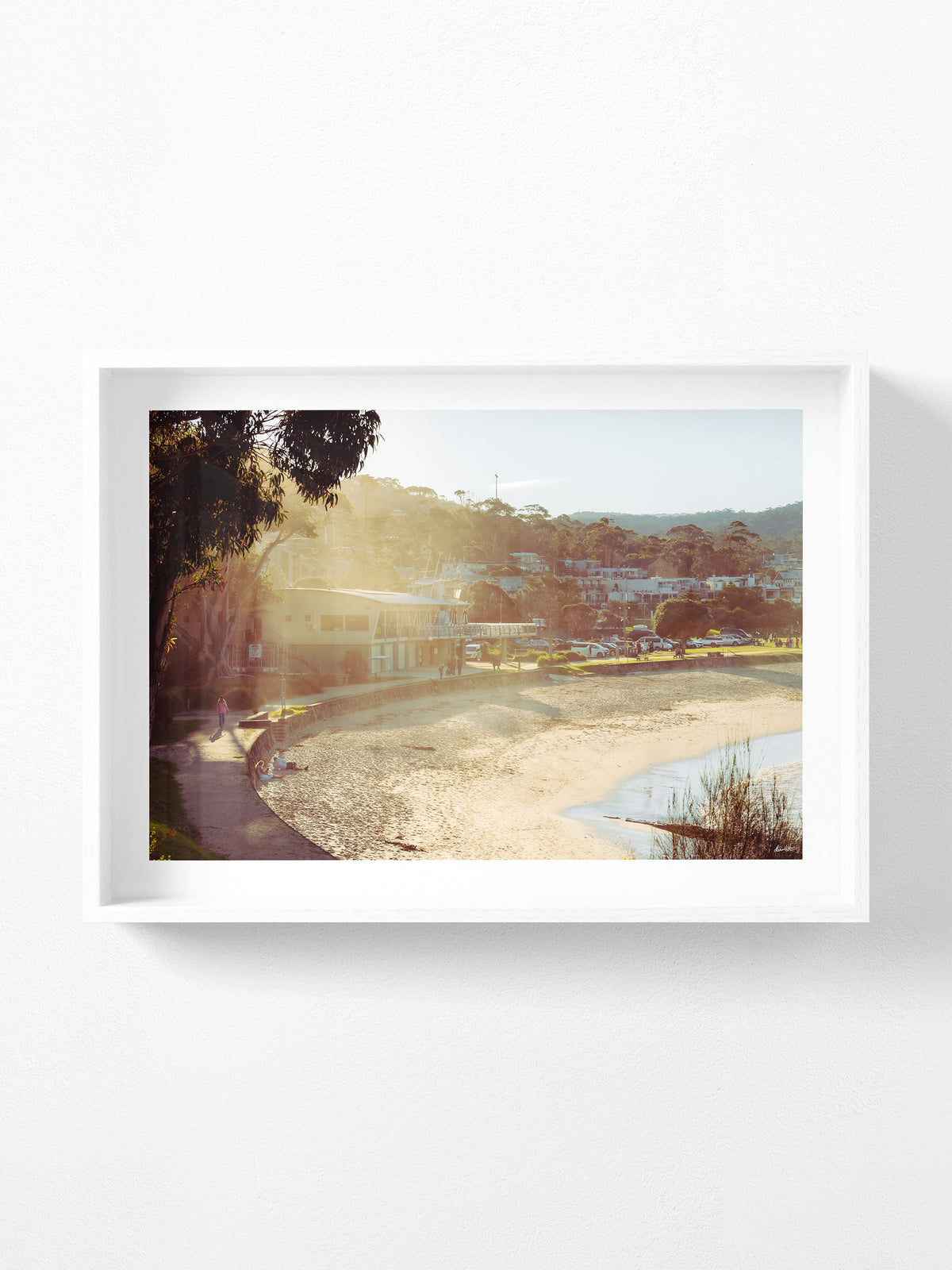 Lorne Beach and Foreshore in Afternoon Winter Sun
