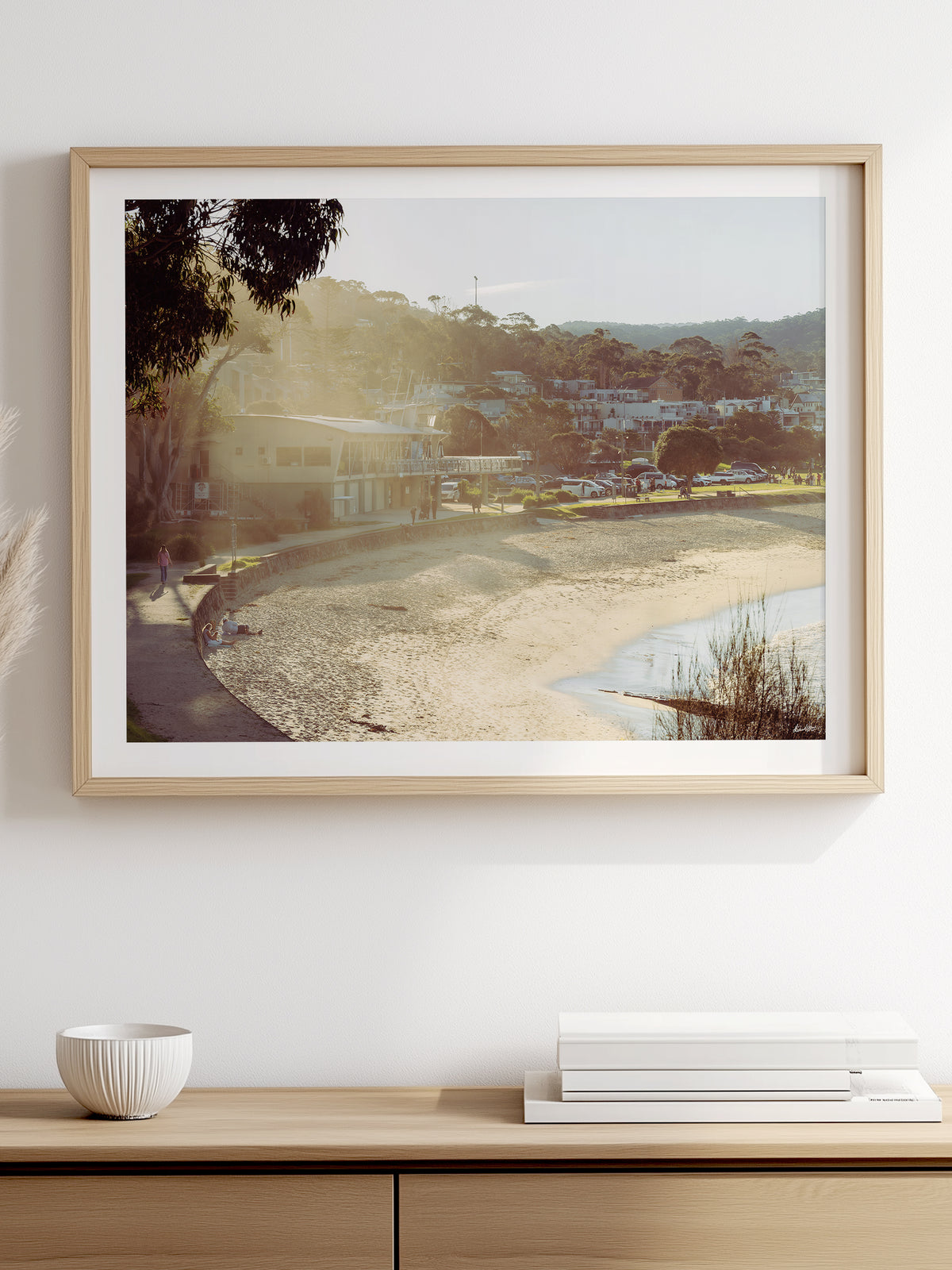 Lorne Beach and Foreshore in Afternoon Winter Sun