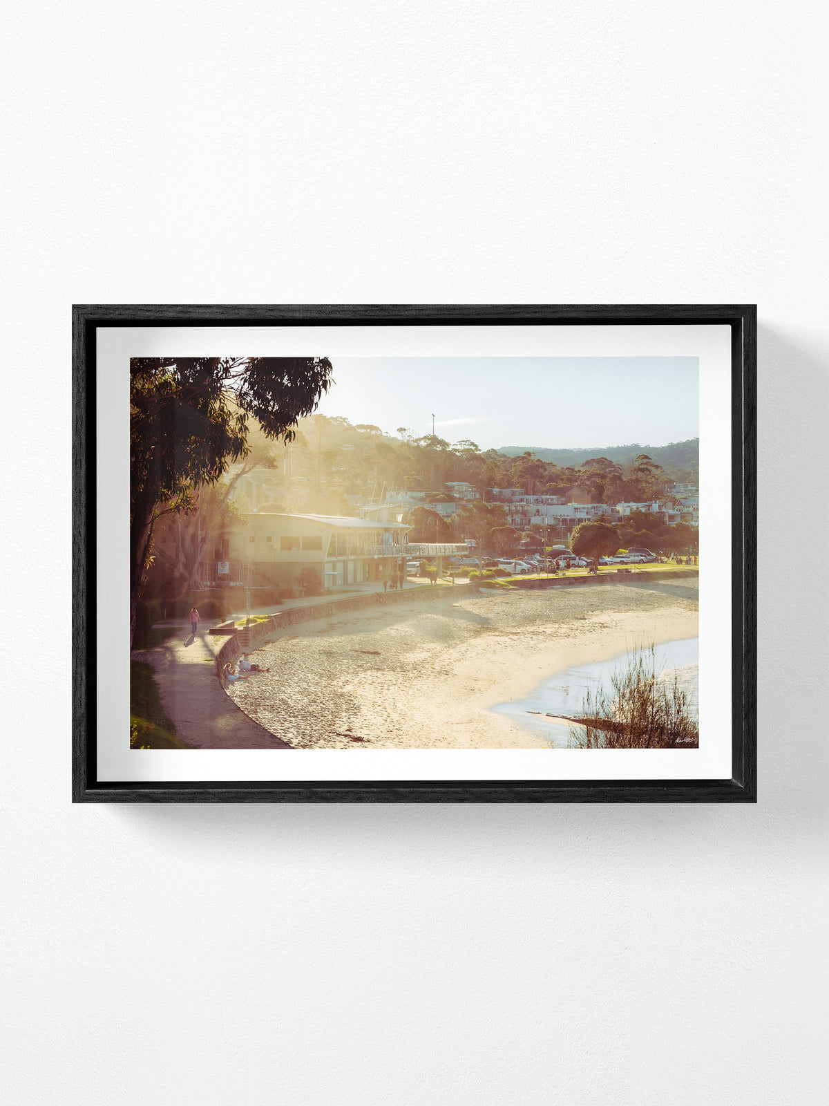 Lorne Beach and Foreshore in Afternoon Winter Sun