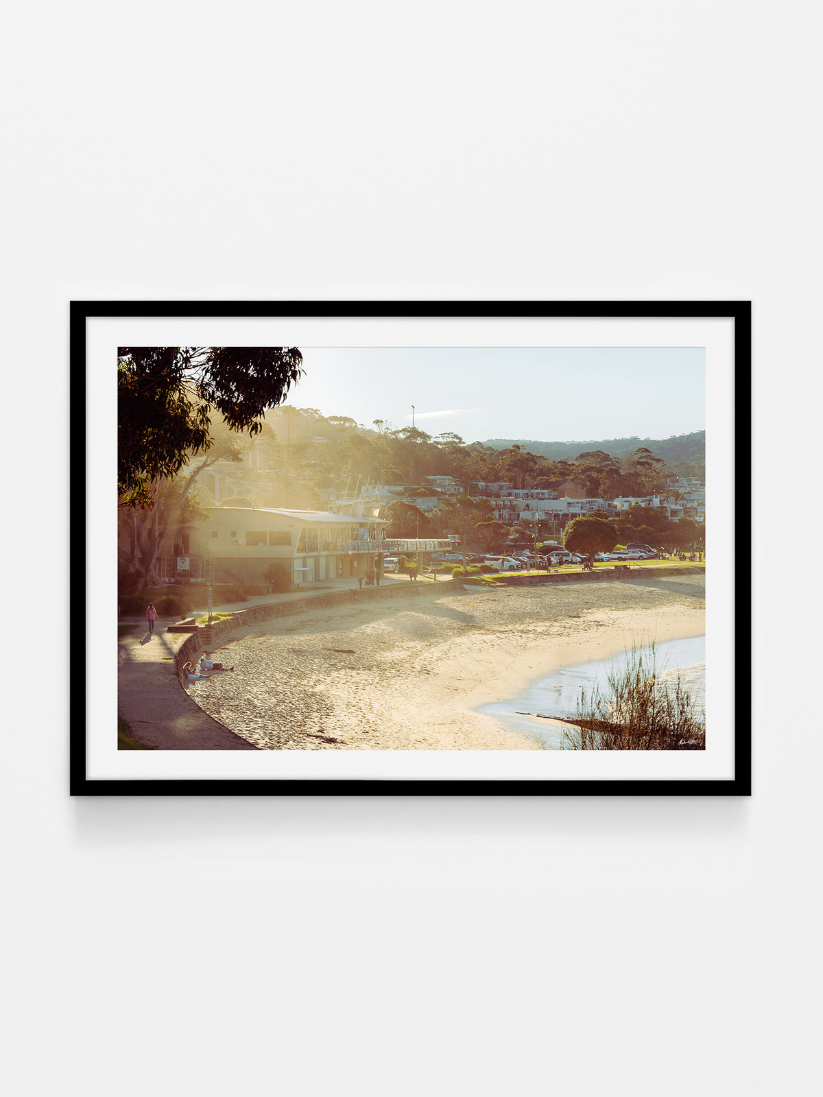 Lorne Beach and Foreshore in Afternoon Winter Sun