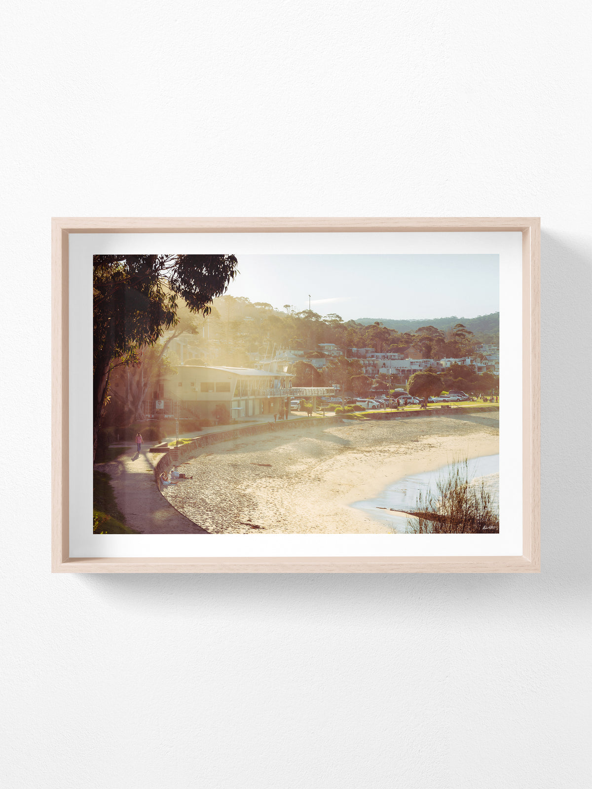 Lorne Beach and Foreshore in Afternoon Winter Sun