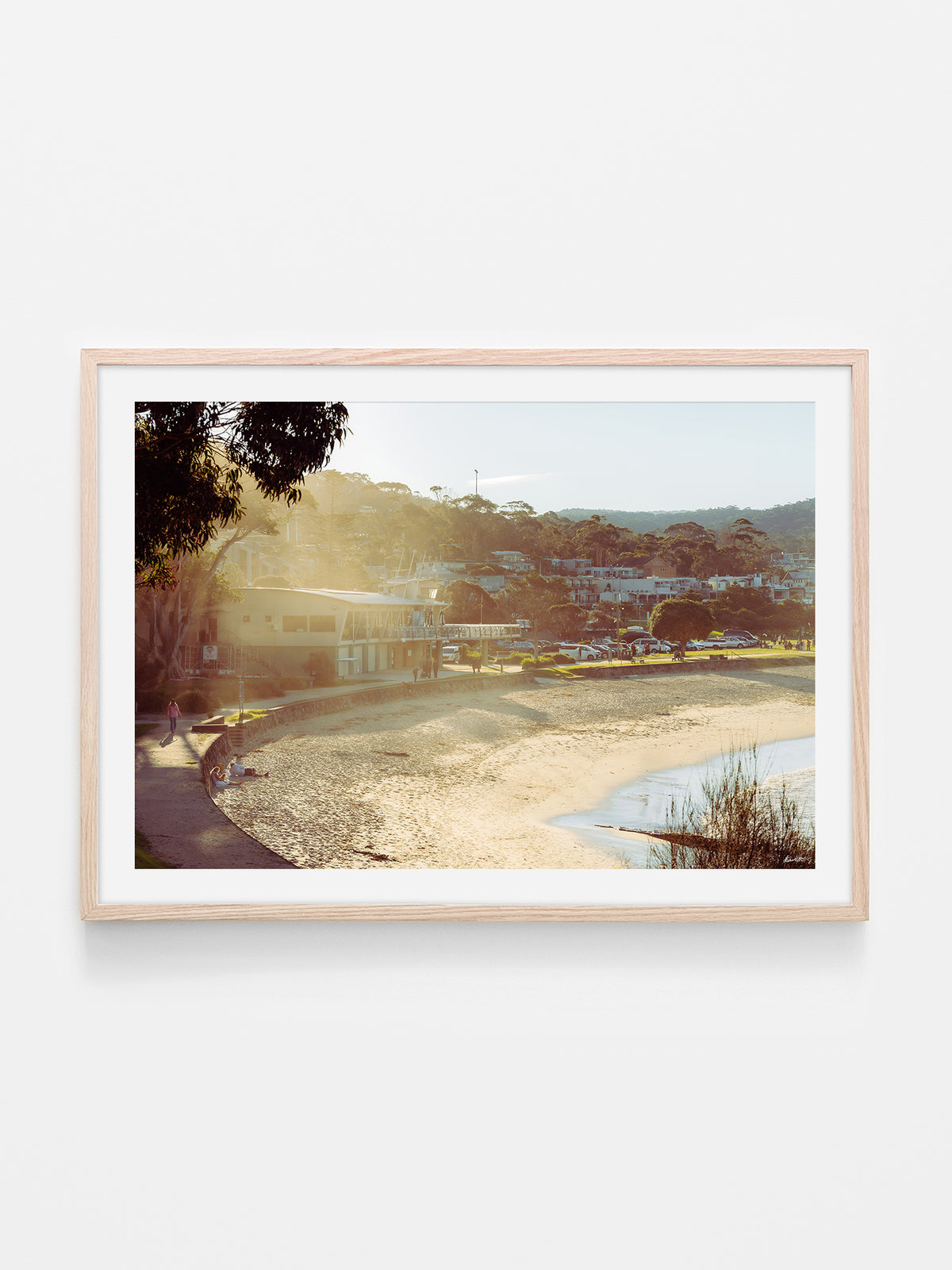 Lorne Beach and Foreshore in Afternoon Winter Sun