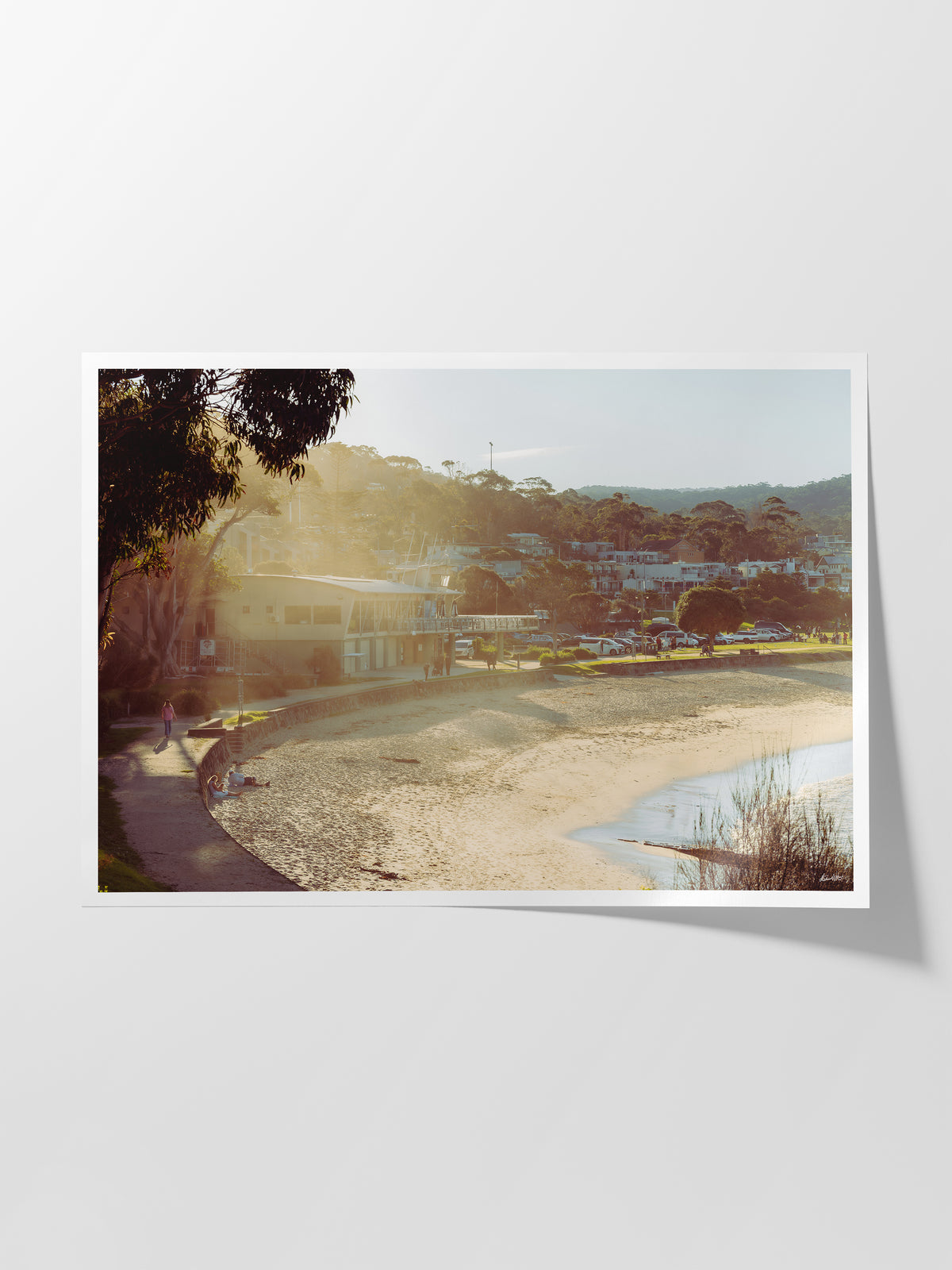 Lorne Beach and Foreshore in Afternoon Winter Sun