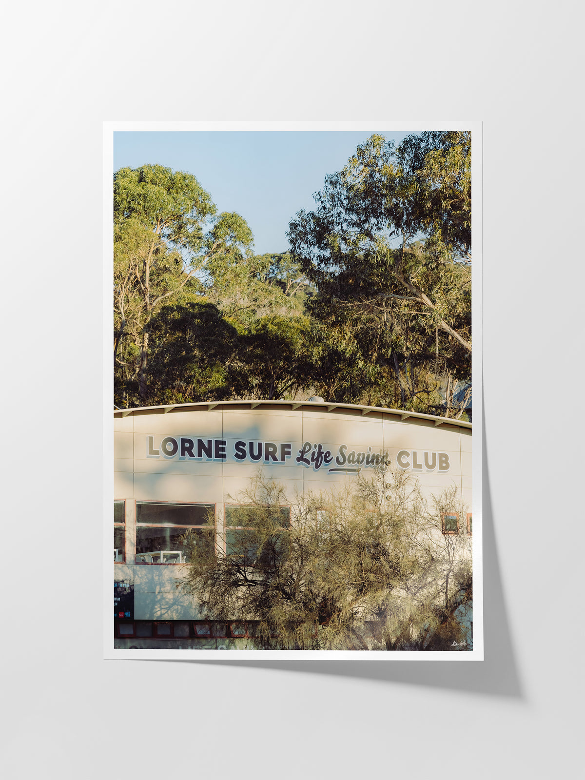 Lorne Surf Life Saving Club in Afternoon Shadow