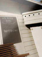 Wye Beach Hotel Sign and Ice Chest