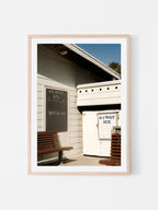 Wye Beach Hotel Sign and Ice Chest