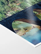 Montenegro Arched Bridge Over River