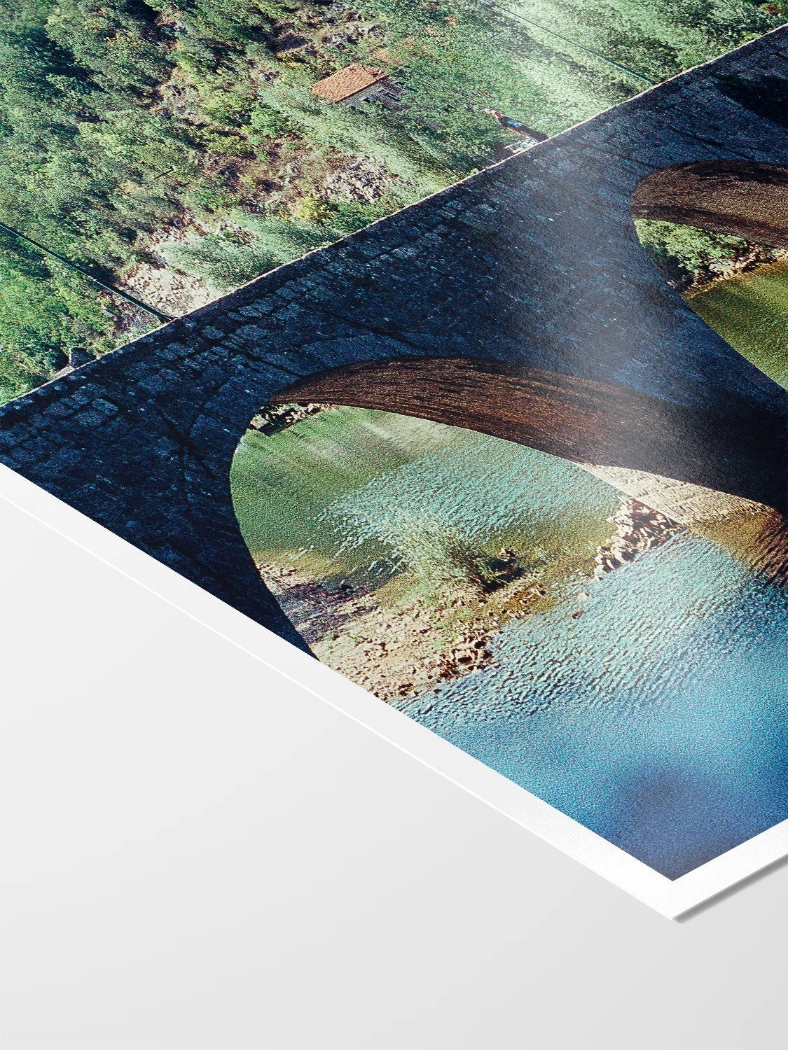 Montenegro Arched Bridge Over River