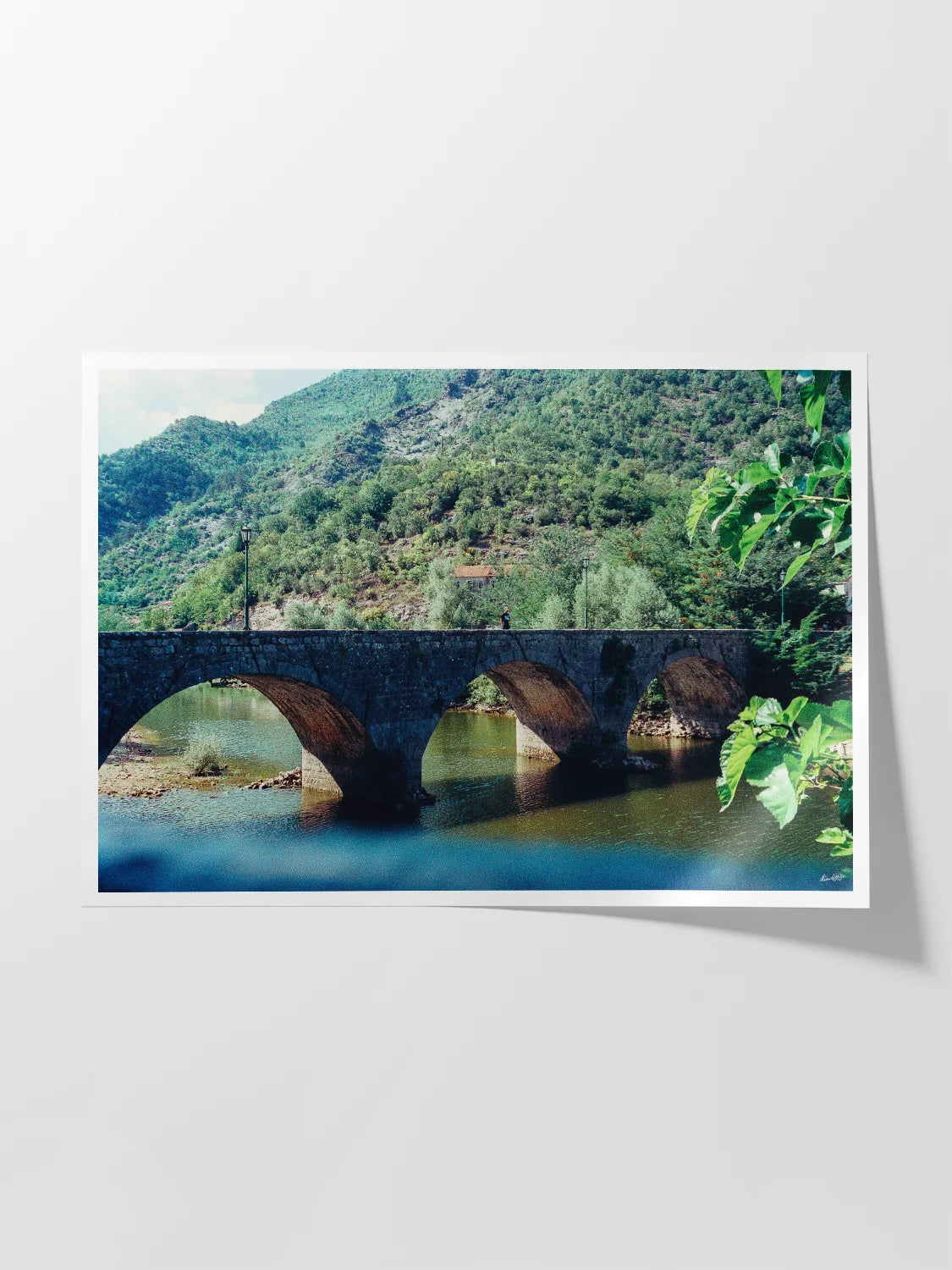 Montenegro Arched Bridge Over River