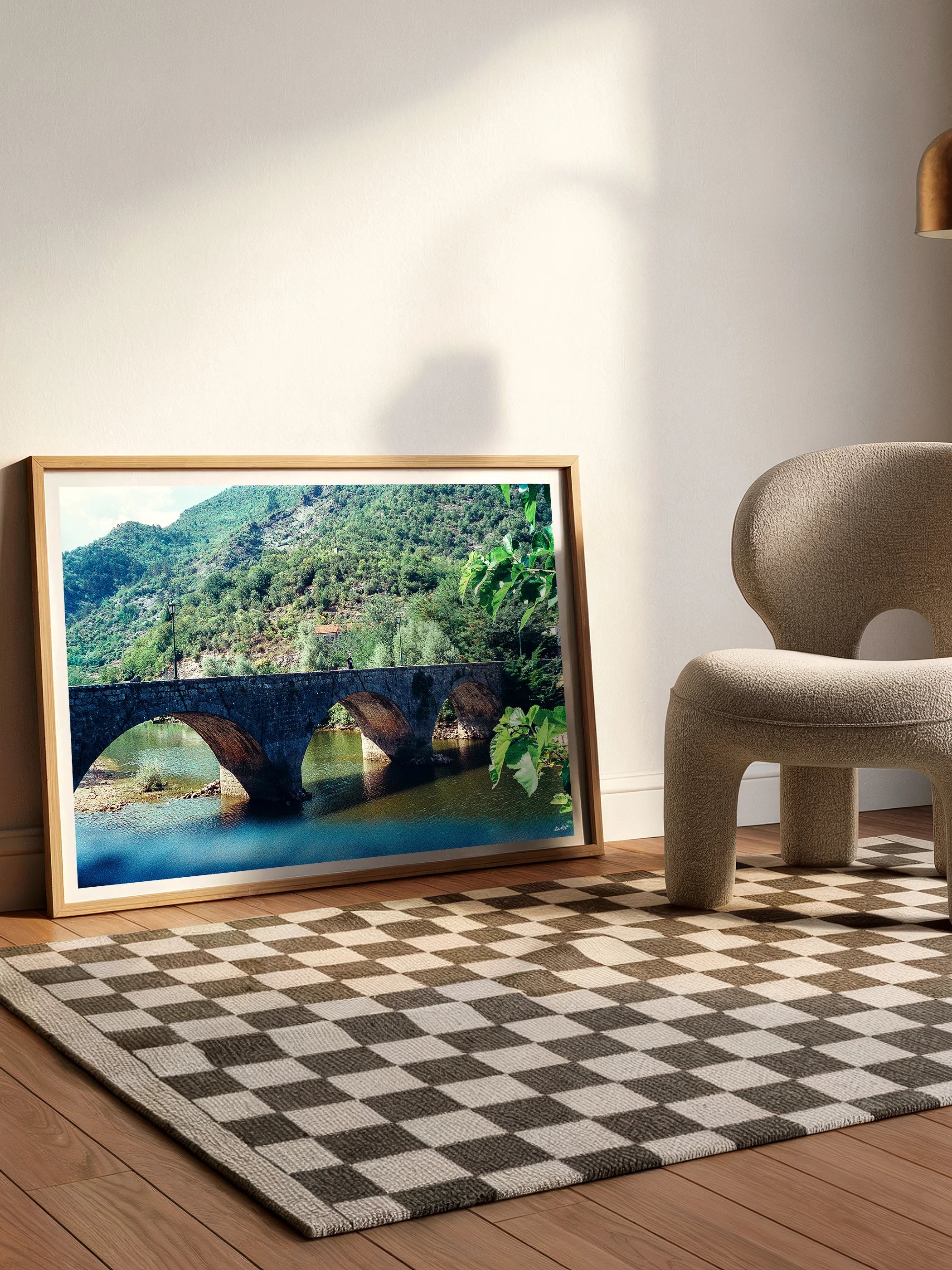 Montenegro Arched Bridge Over River