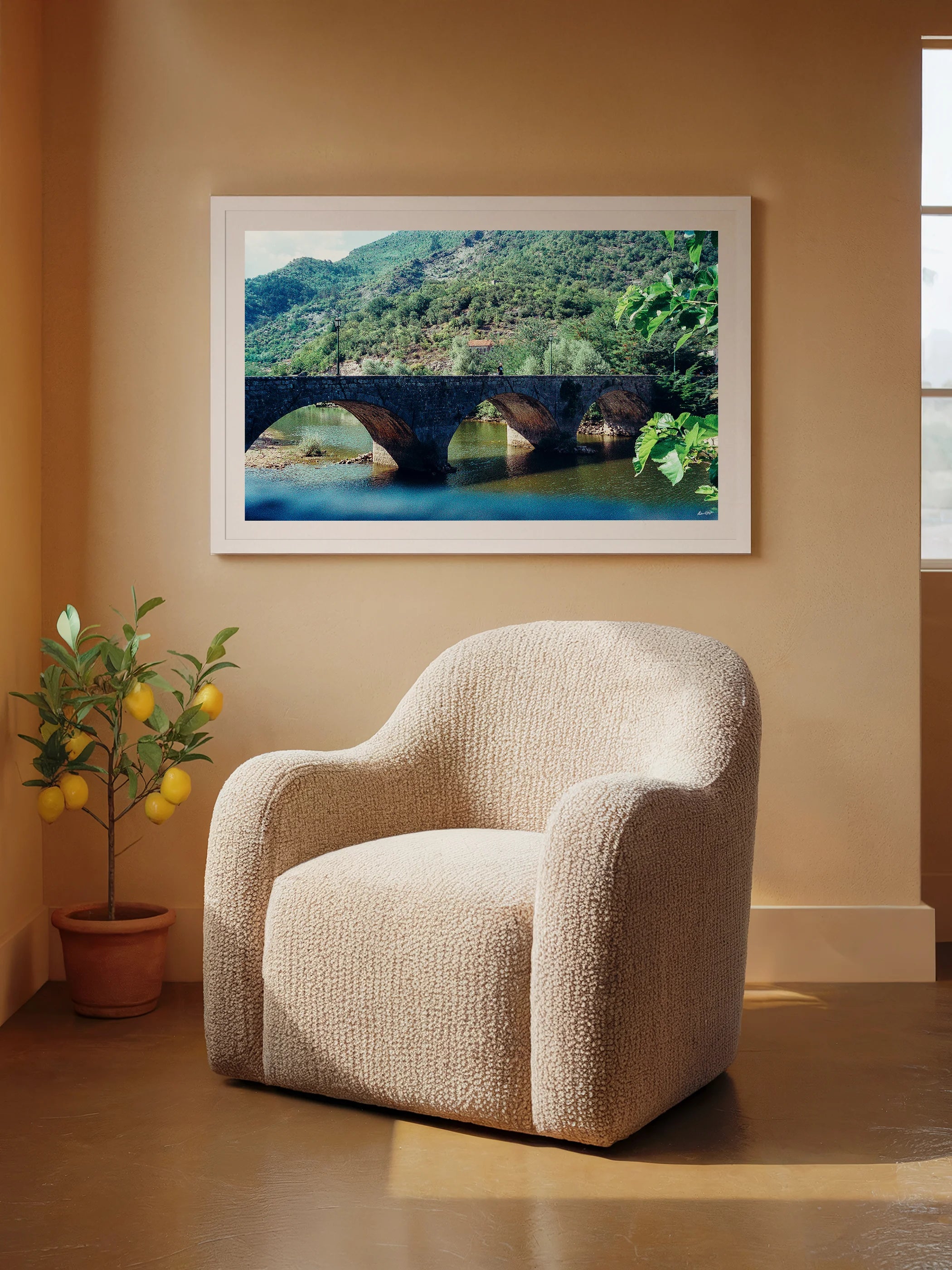 Montenegro Arched Bridge Over River