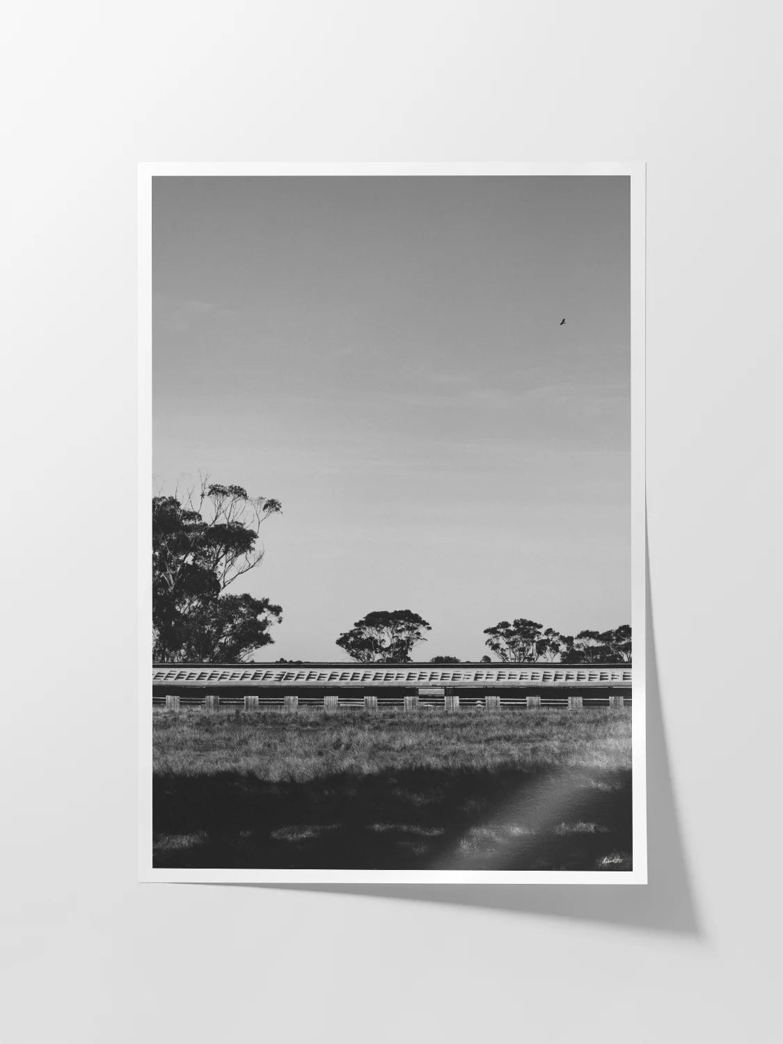 Mount Duneed Farming Sheds with Bunjil