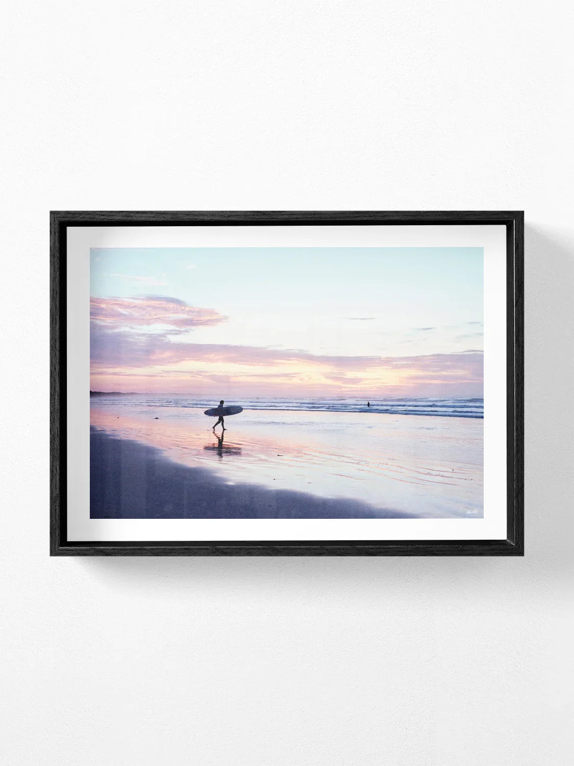 Ocean Grove Beach Surfer at Sunrise