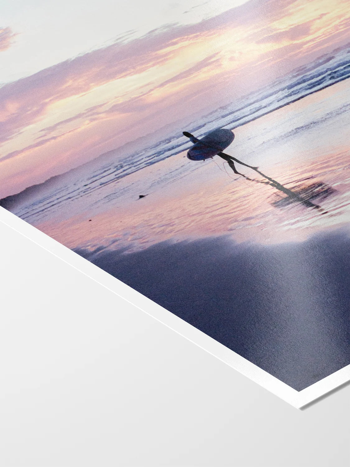 Ocean Grove Beach Surfer at Sunrise