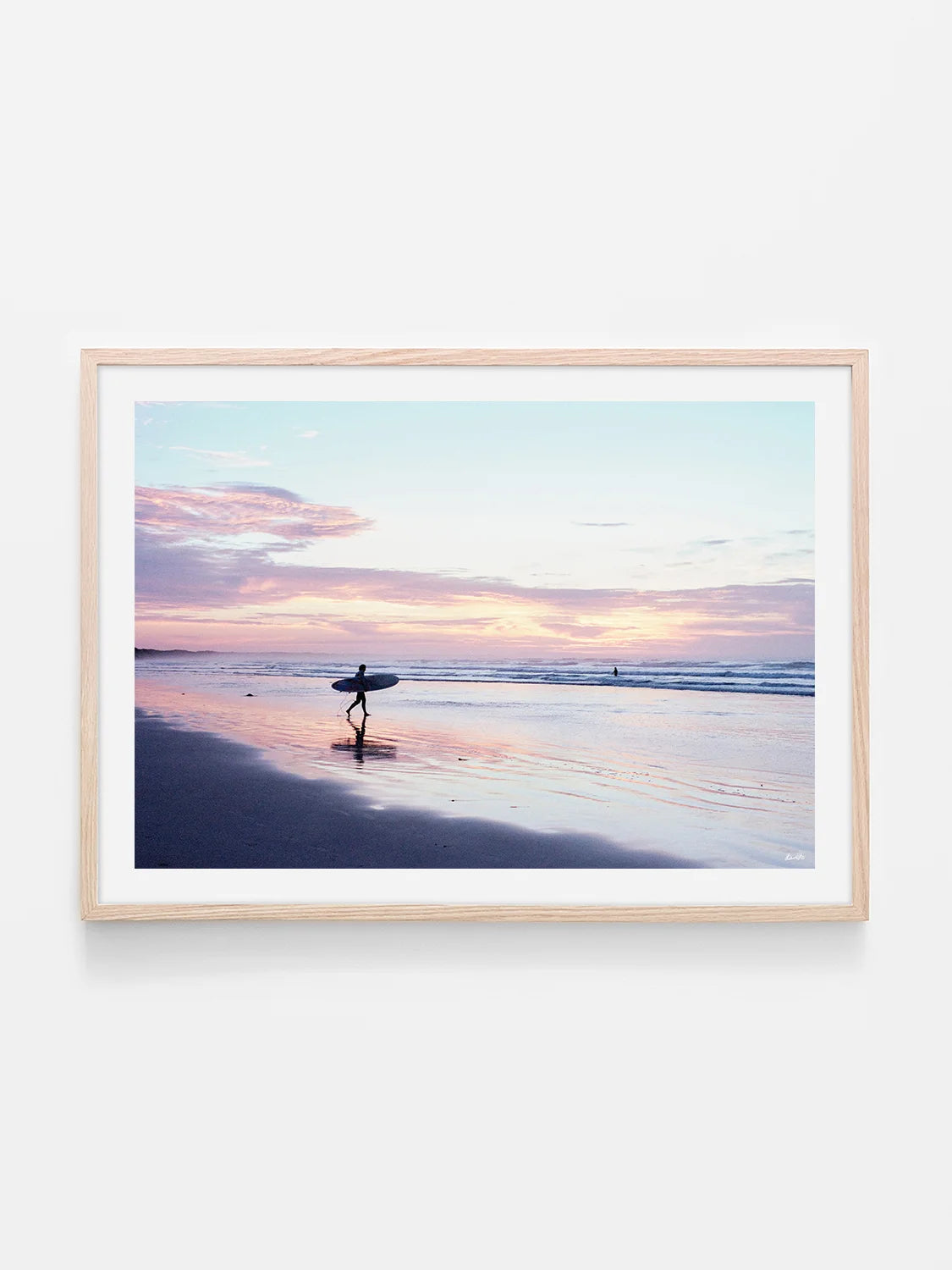 Ocean Grove Beach Surfer at Sunrise