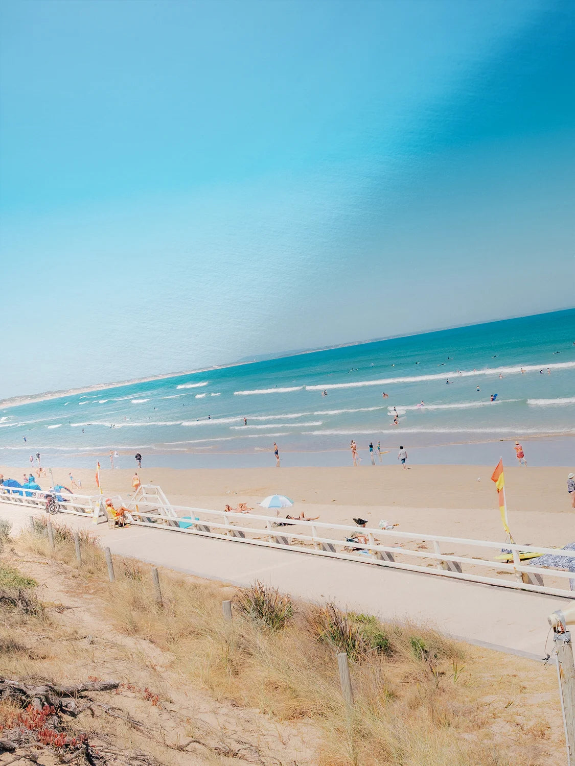 Ocean Grove Beach in Summer