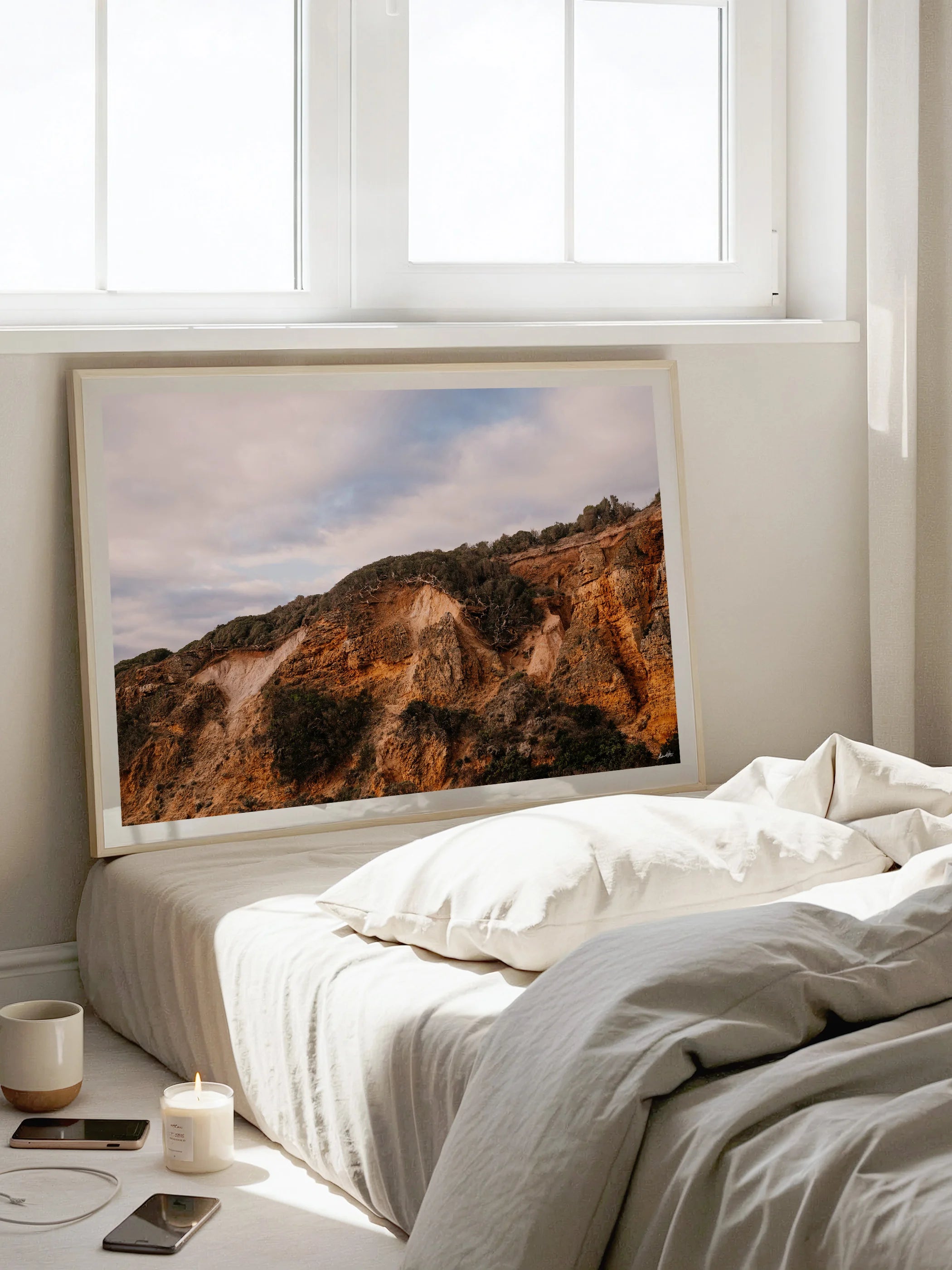 Painkalac Creek Cliffs Landscape