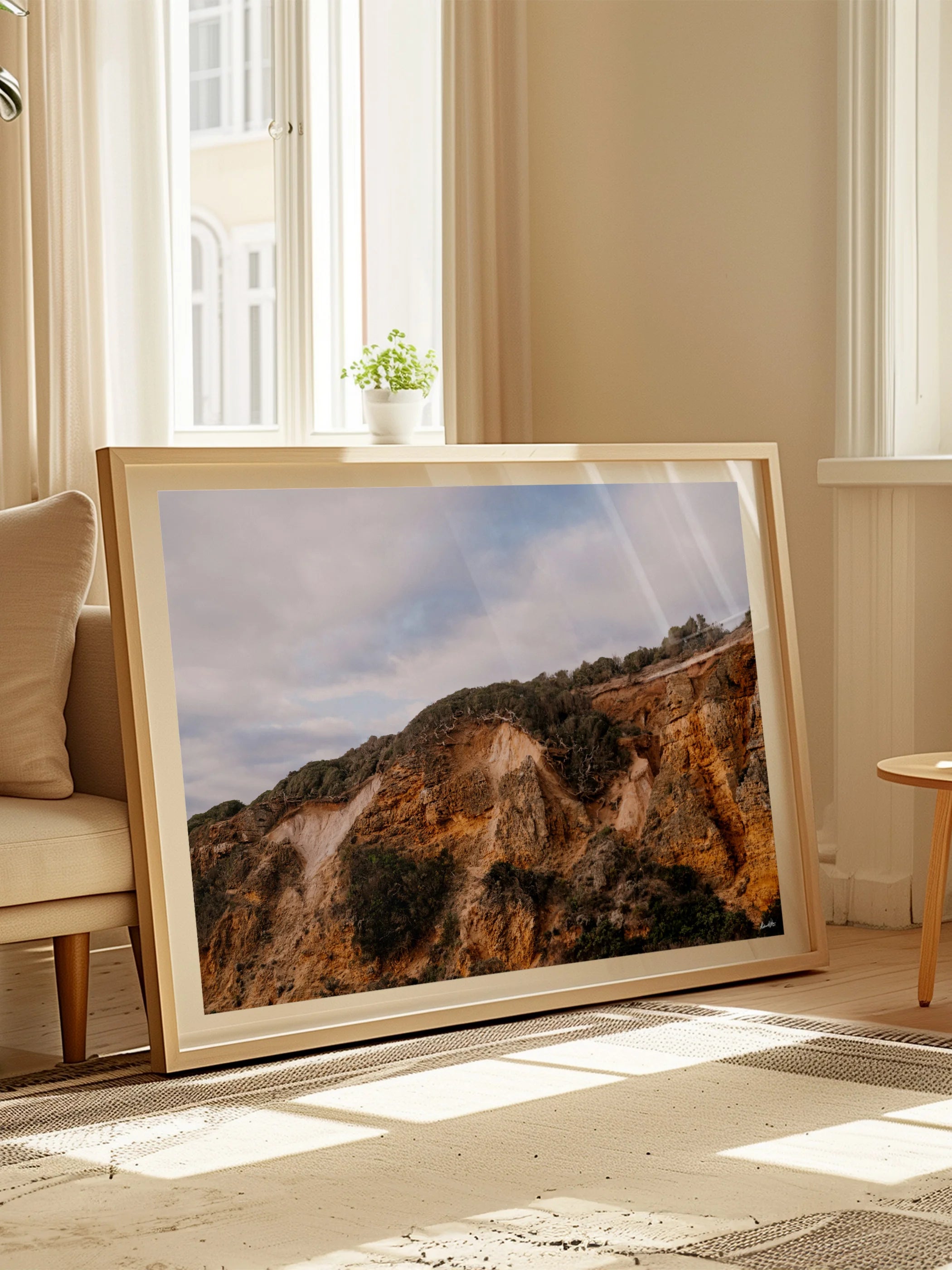 Painkalac Creek Cliffs Landscape