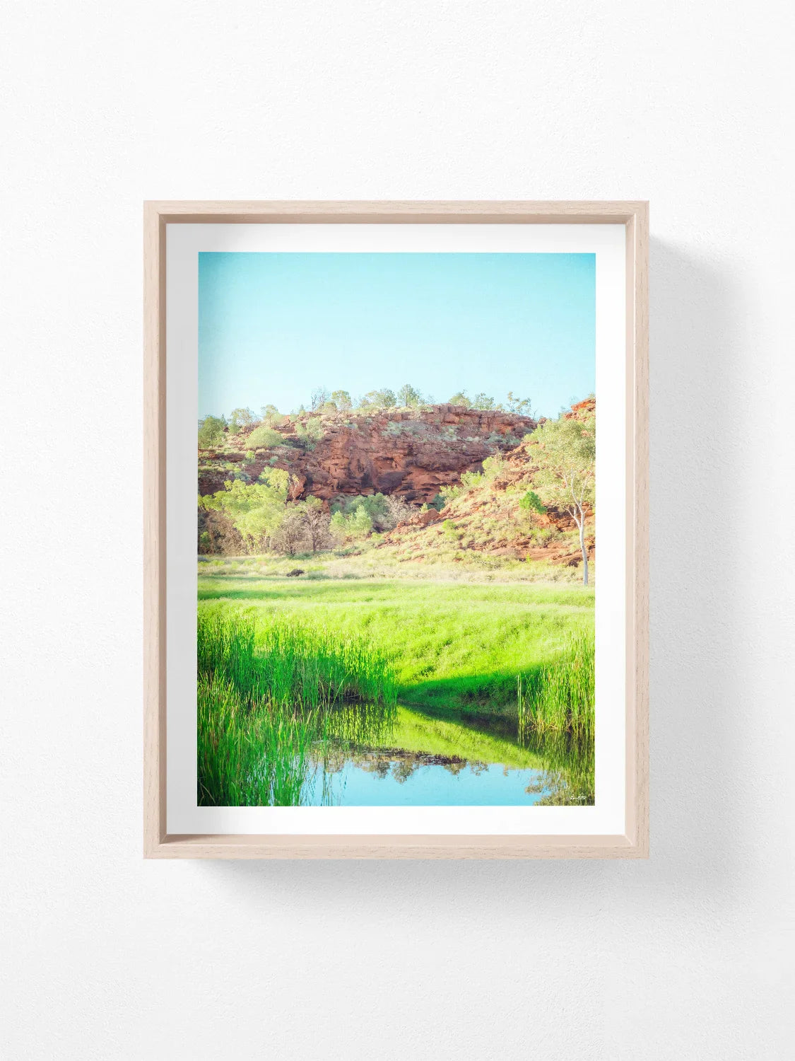 Palm Valley Campground Namatjira Portrait