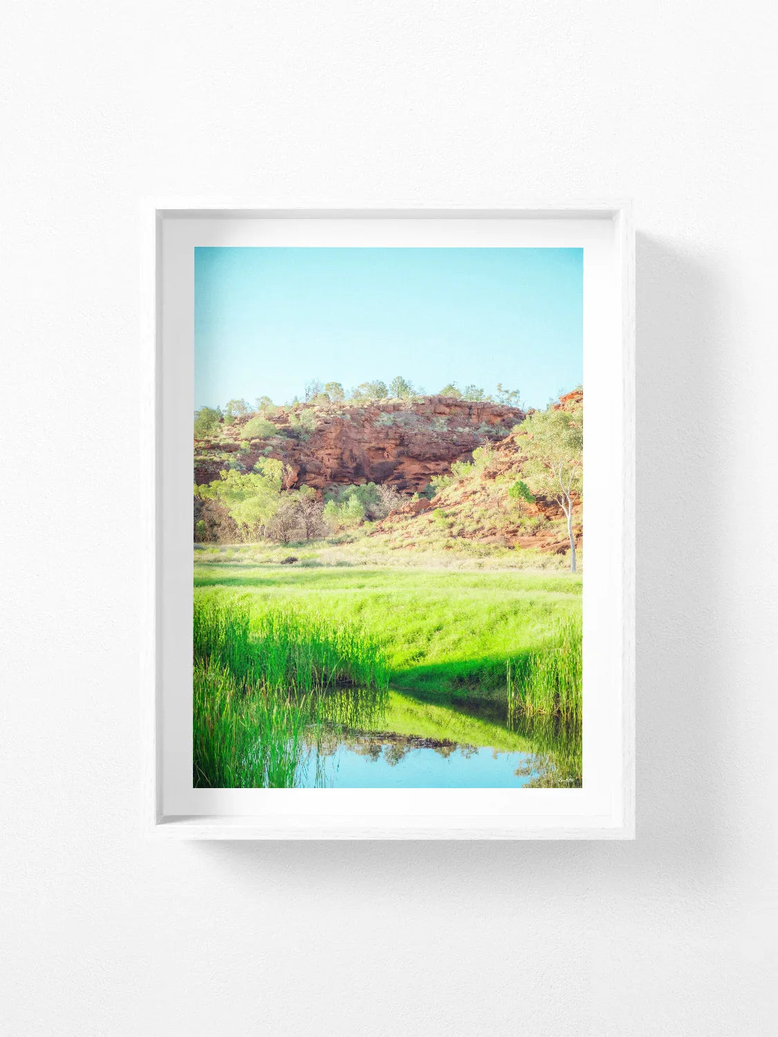 Palm Valley Campground Namatjira Portrait