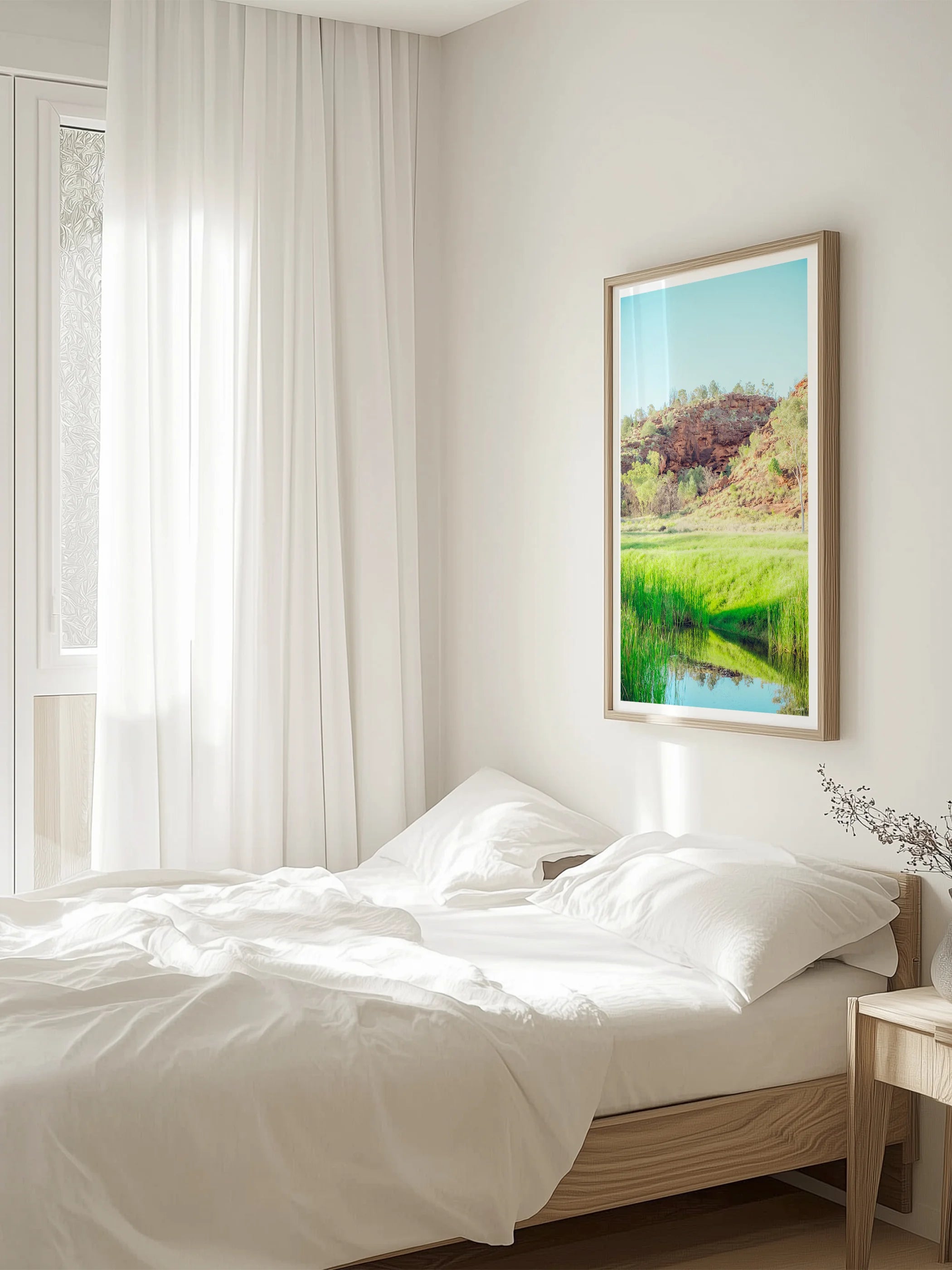 Palm Valley Campground Namatjira Portrait