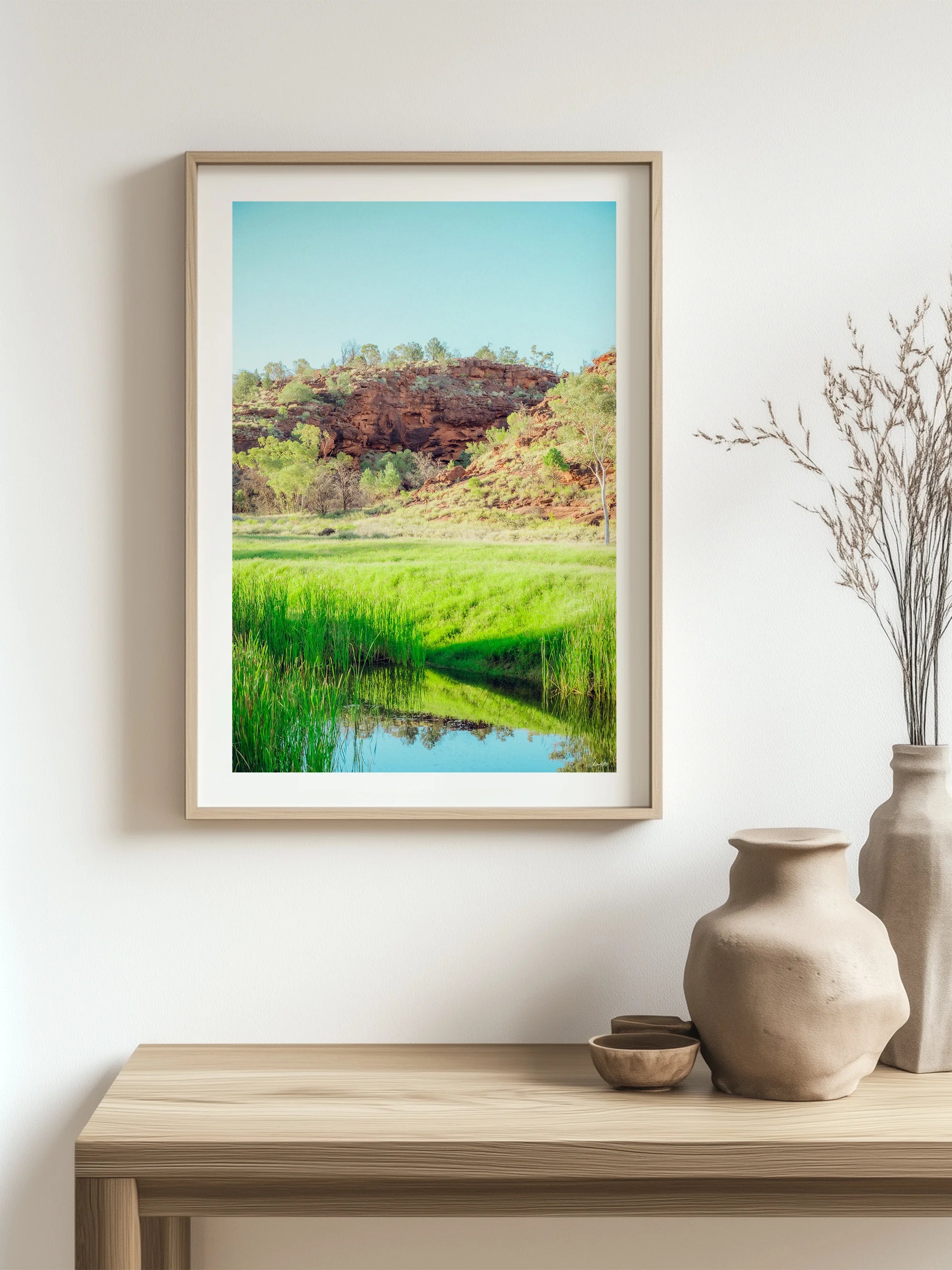 Palm Valley Campground Namatjira Portrait