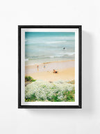 Playing at Torquay Beach