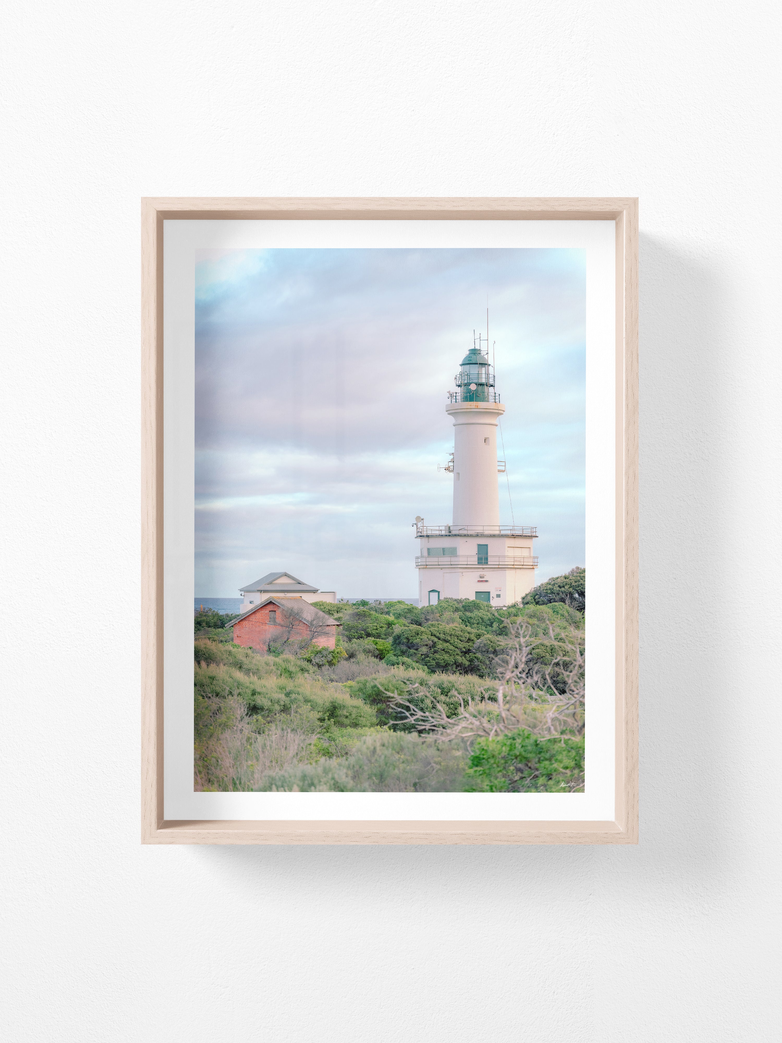 Point Lonsdale Lighthouse Above the Scrub