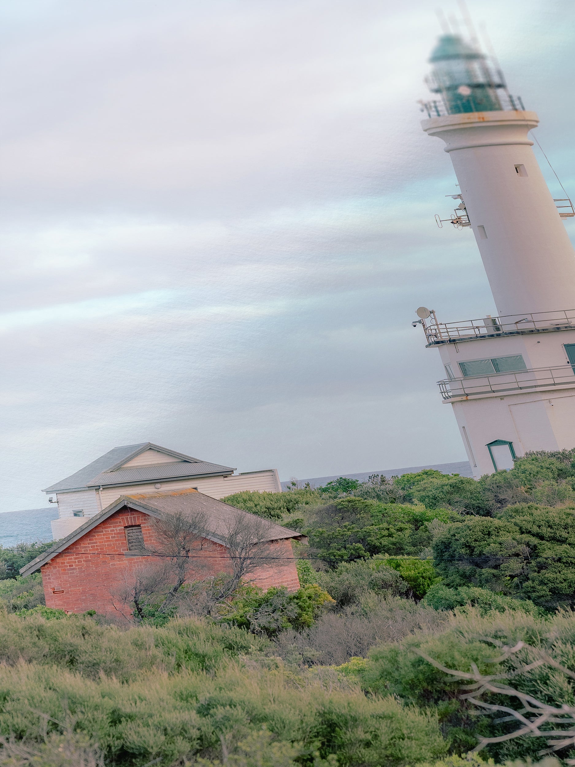 Point Lonsdale Lighthouse Above the Scrub