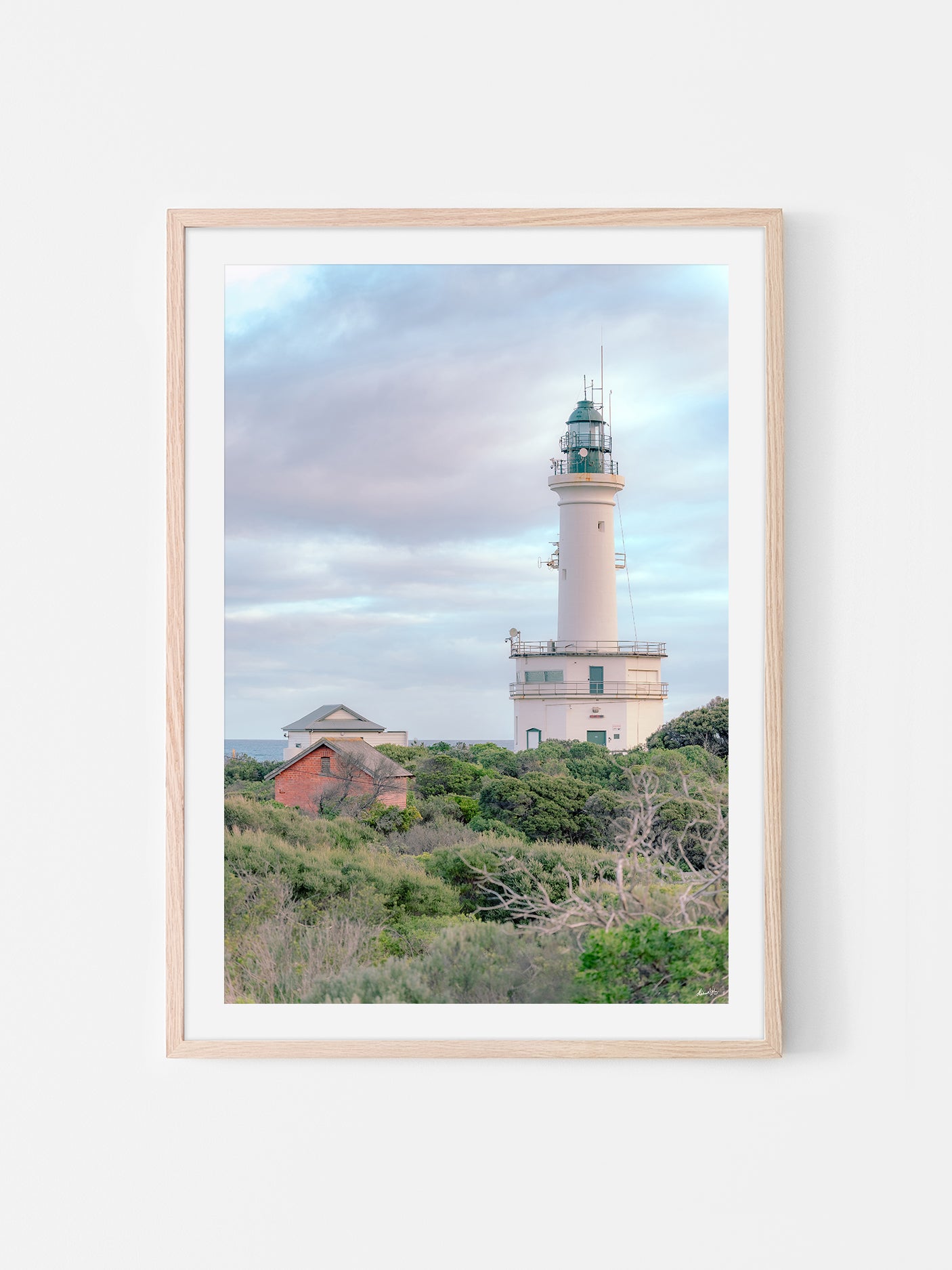 Point Lonsdale Lighthouse Above the Scrub