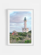 Point Lonsdale Lighthouse Above the Scrub