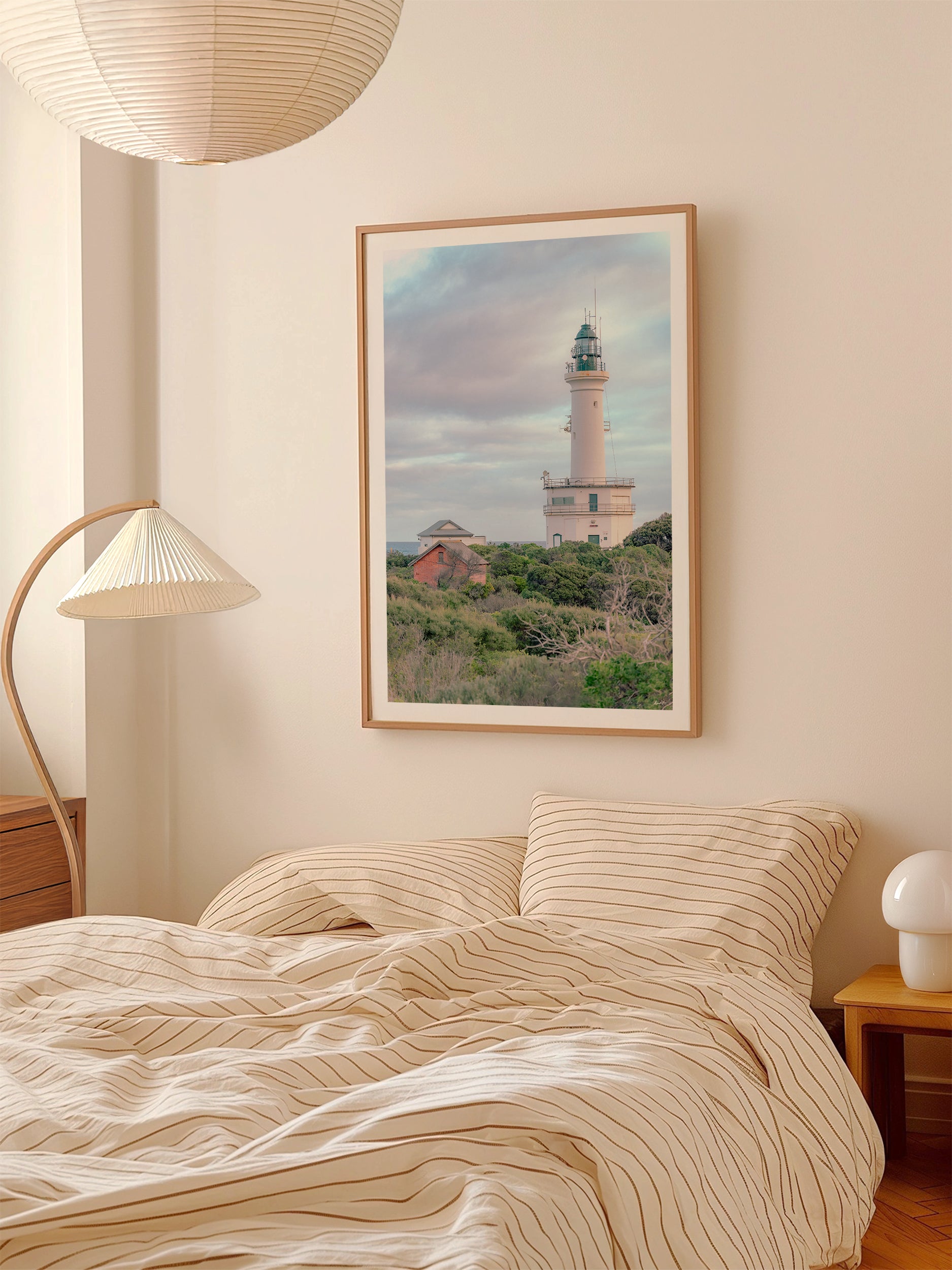 Point Lonsdale Lighthouse Above the Scrub