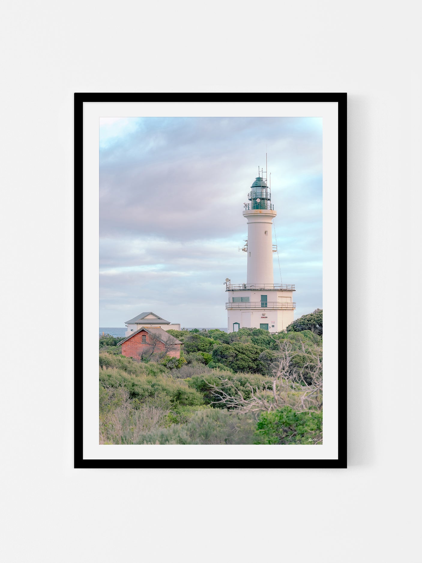 Point Lonsdale Lighthouse Above the Scrub