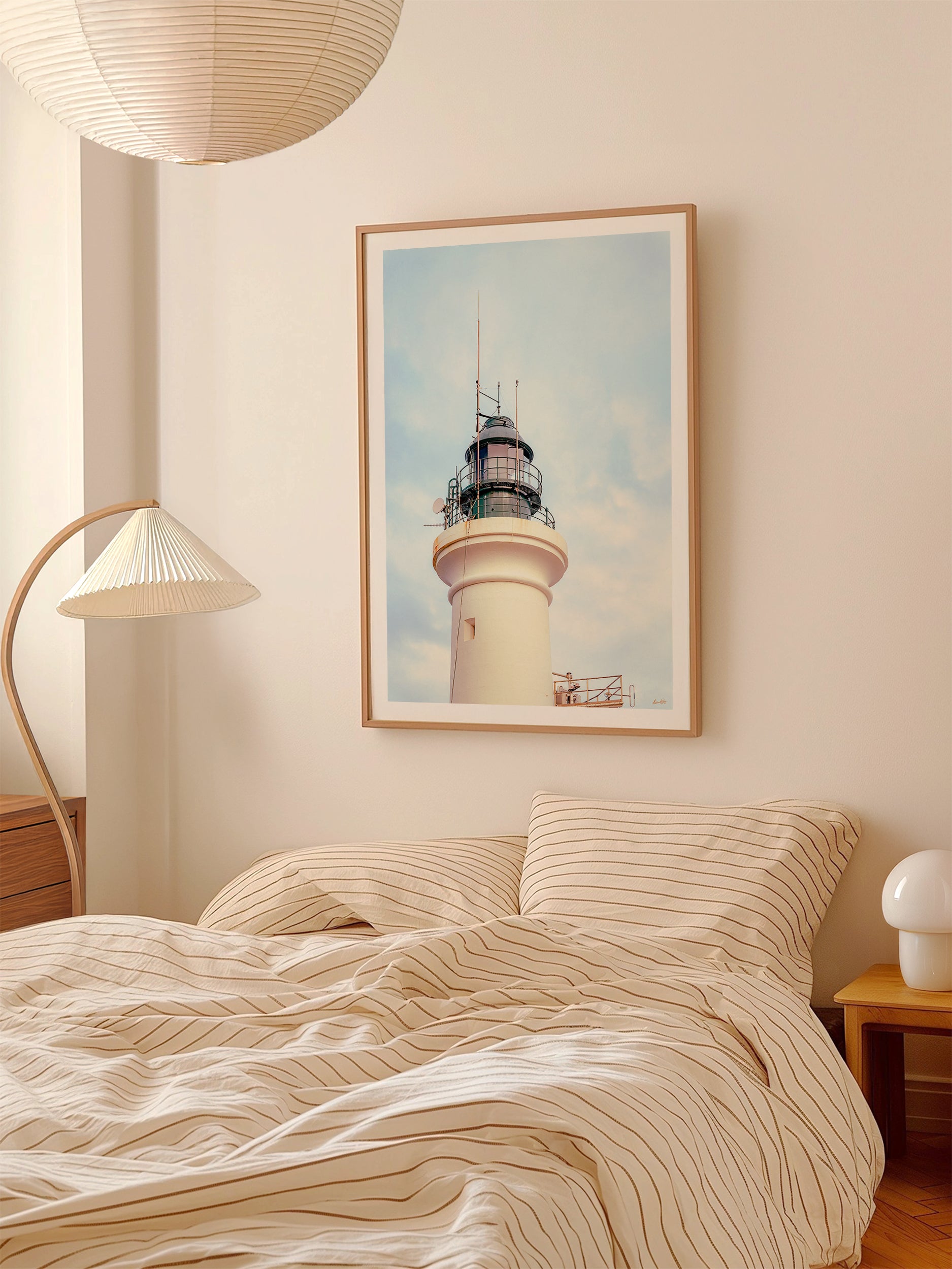Point Lonsdale Lighthouse Beacon in Winter Sunset Light