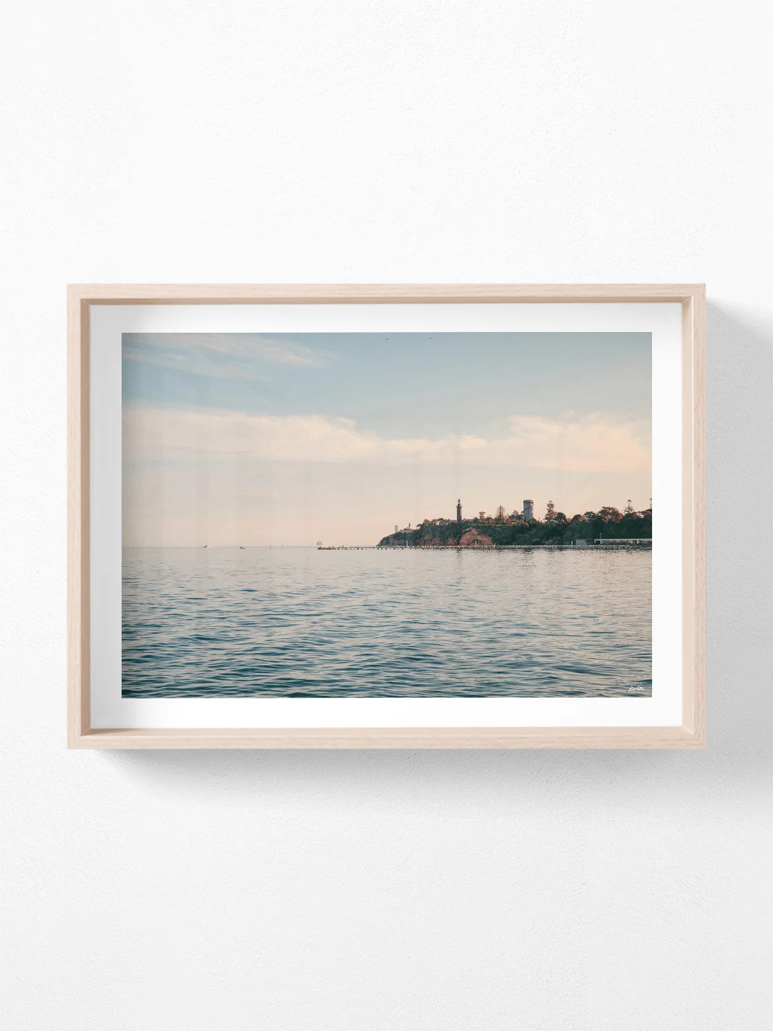 Queenscliff Black Lighthouse View