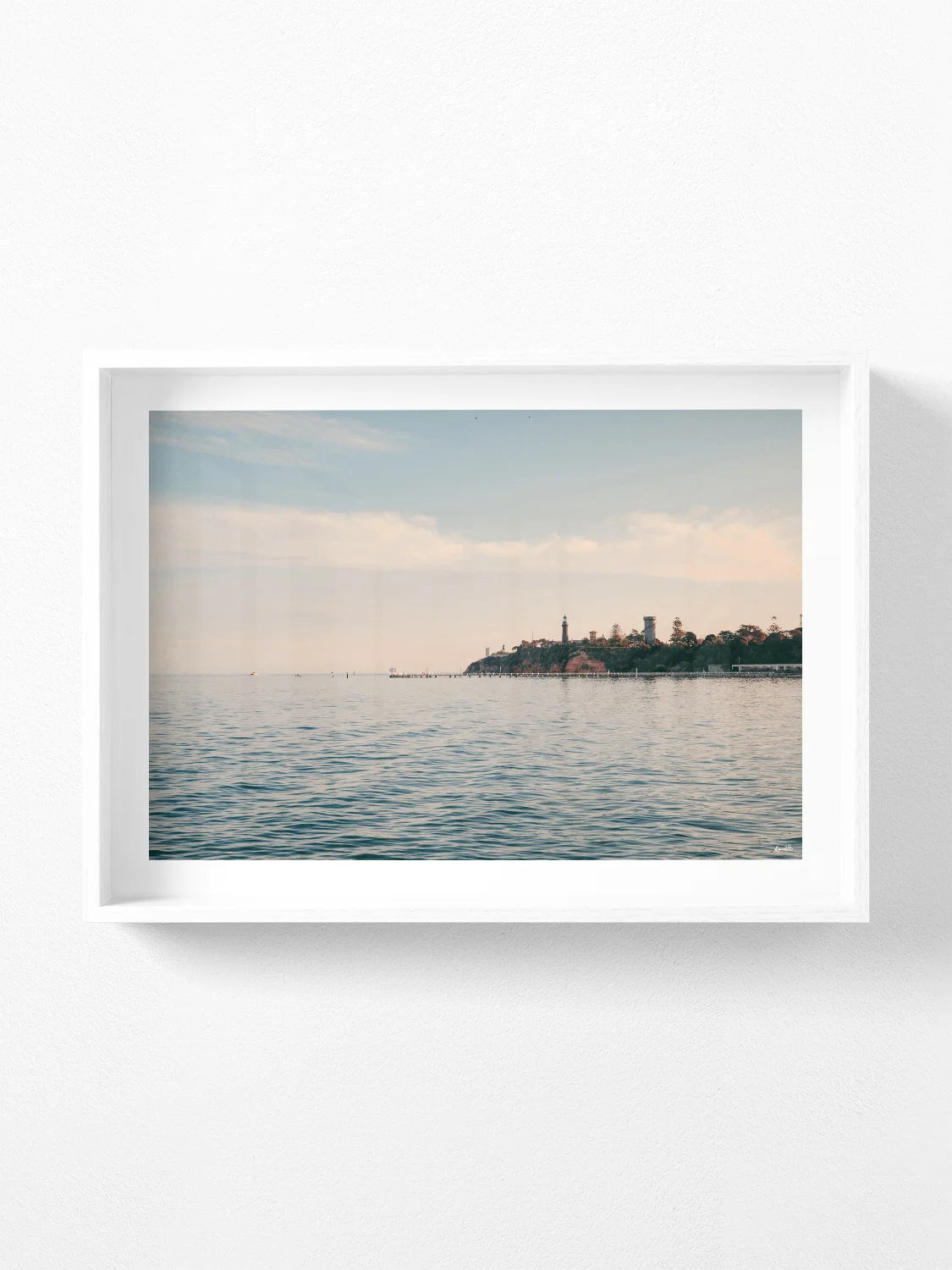 Queenscliff Black Lighthouse View