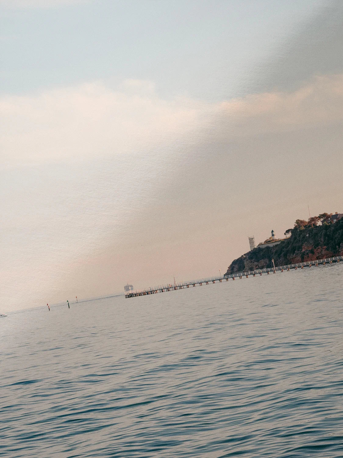 Queenscliff Black Lighthouse View