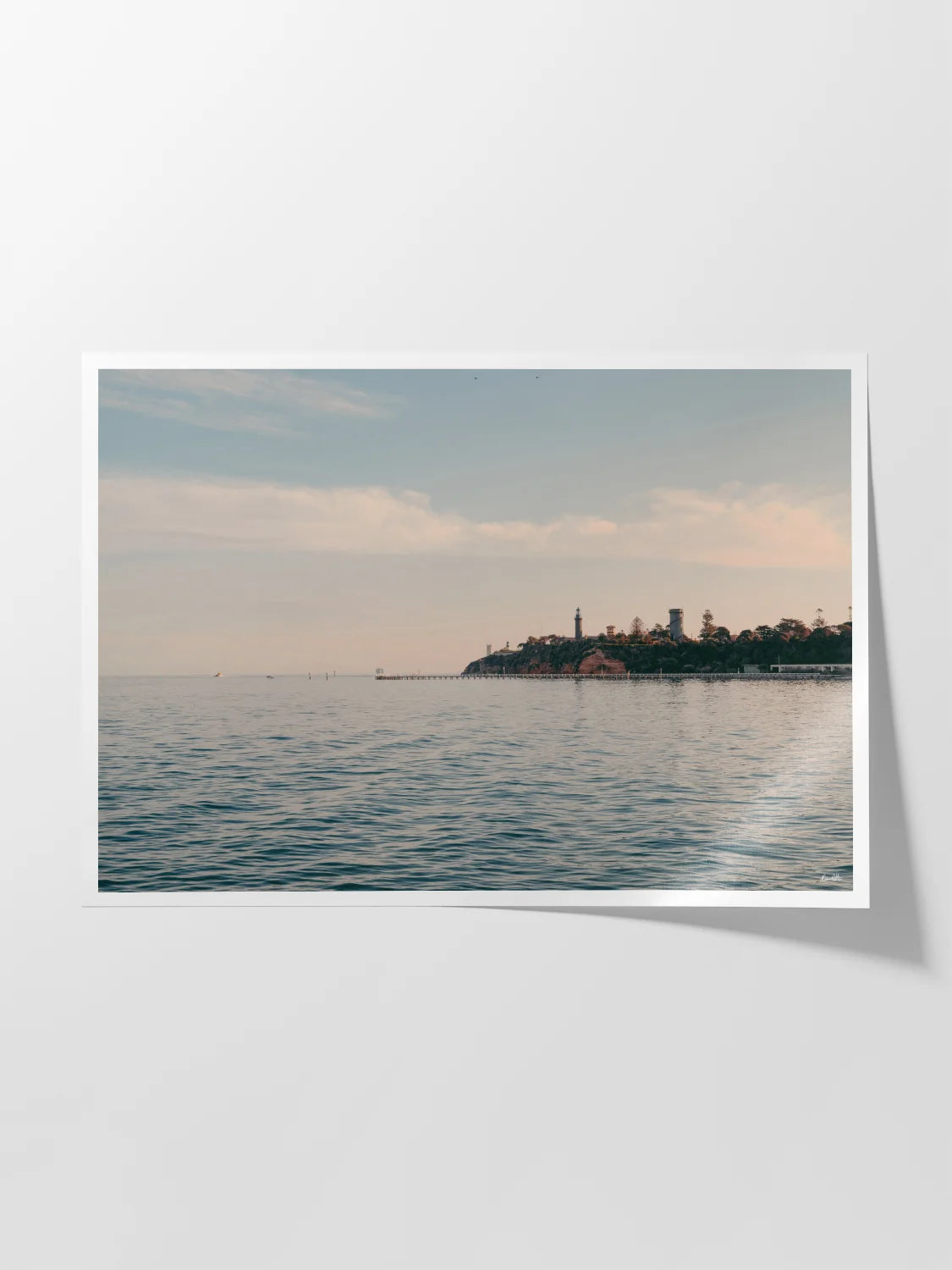 Queenscliff Black Lighthouse View