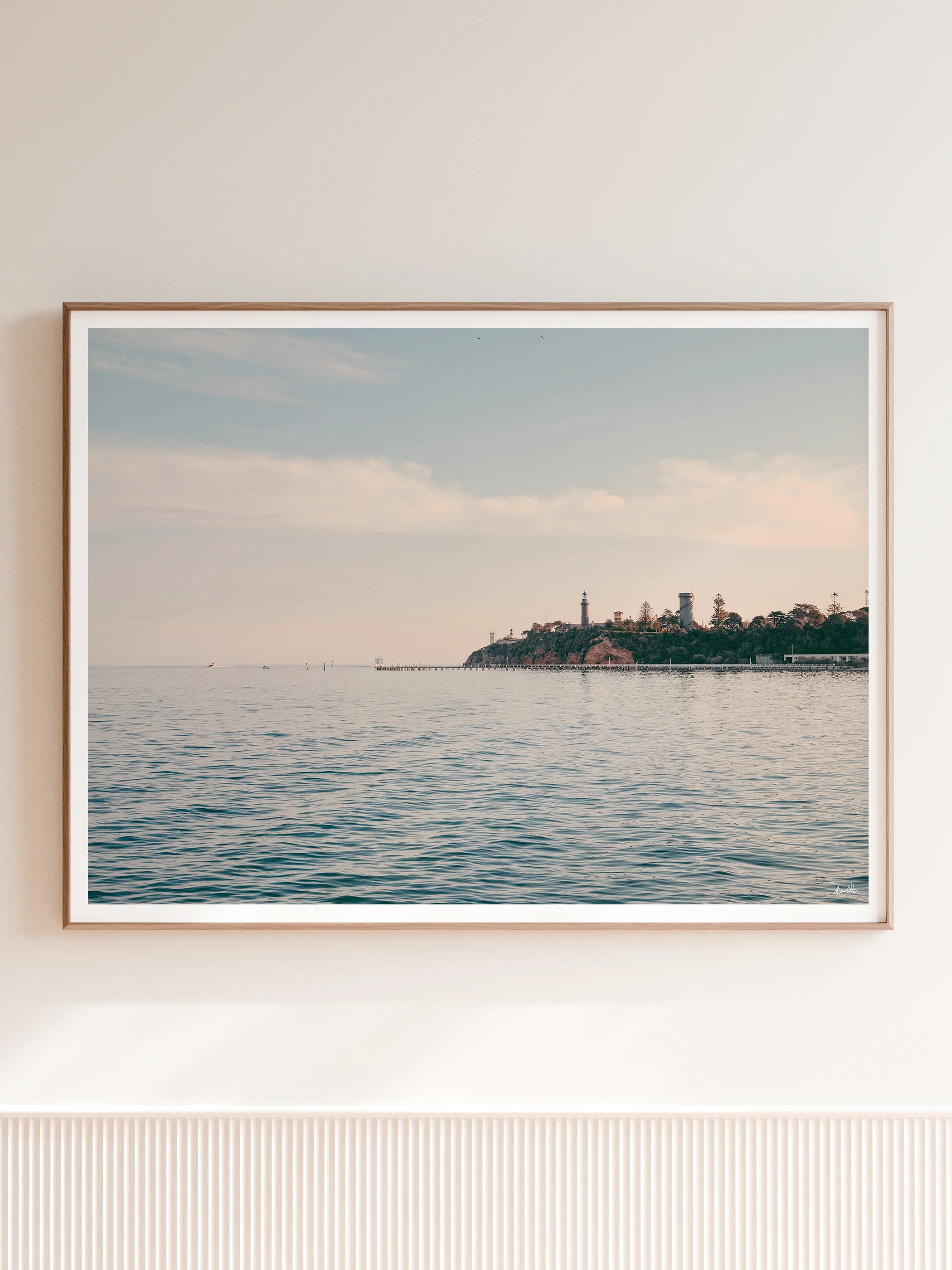 Queenscliff Black Lighthouse View