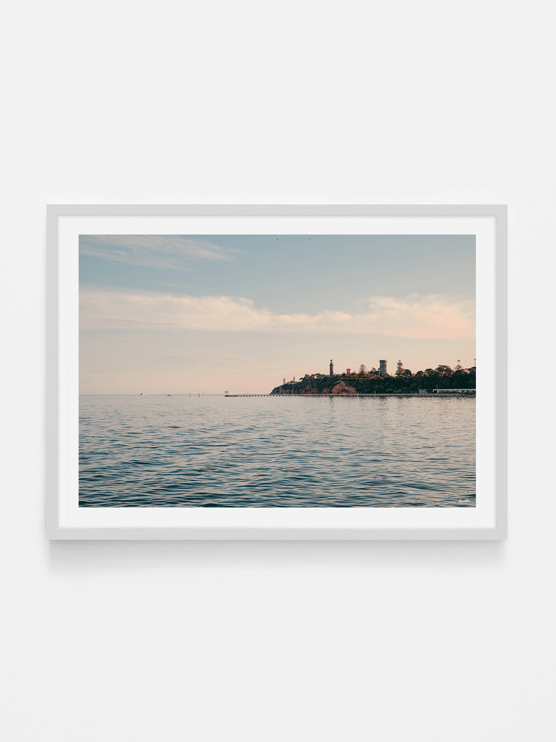 Queenscliff Black Lighthouse View