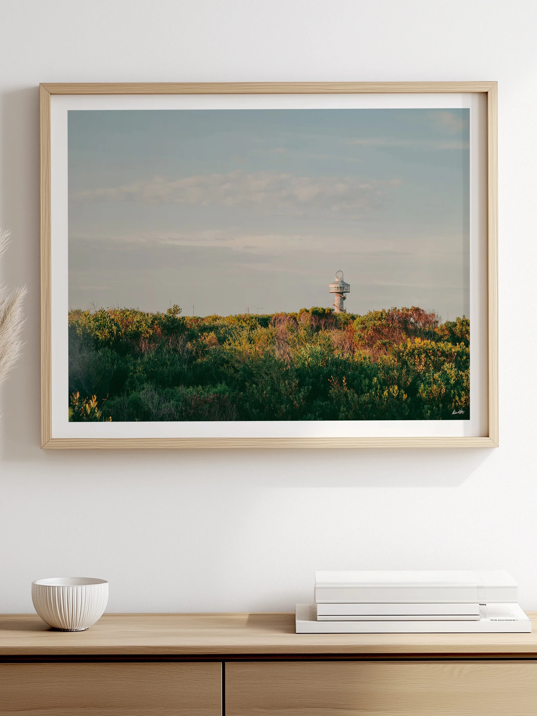 Queenscliff Harbour Observation Tower at Sunset